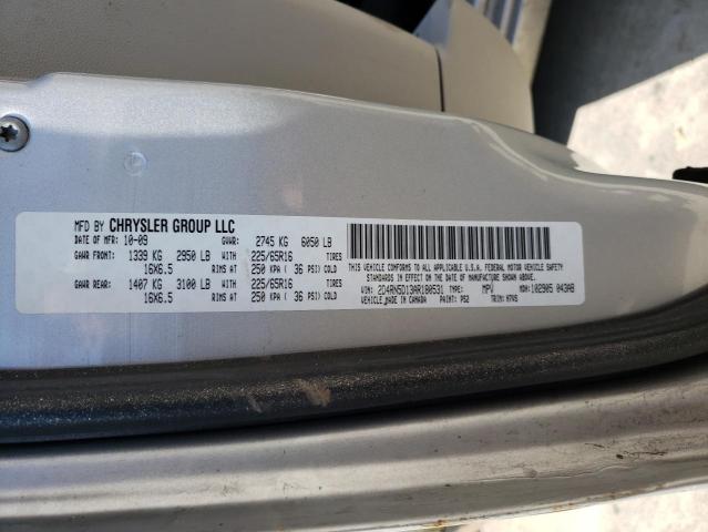 Photo 14 from auction – 2010 DODGE GRAND CARA with VIN 2D4RN5D13AR180531