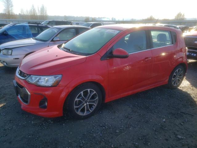CHEVROLET SONIC LT 2018 with VIN 1G1JD6SB6J4135786 - Photo from auction