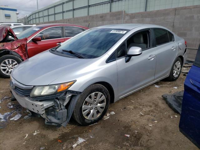 HONDA CIVIC LX 2012 with VIN 2HGFB2F52CH314138 - Photo from auction