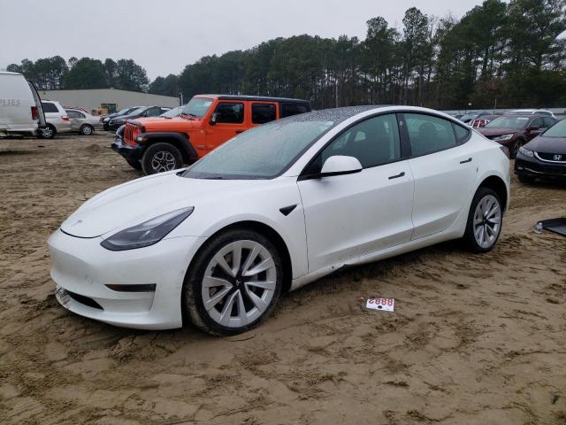 TESLA MODEL 3 2022 with VIN 5YJ3E1EBXNF272840 - Photo from auction