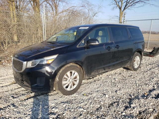 KIA SEDONA LX 2015 with VIN KNDMB5C17F6024105 - Photo from auction