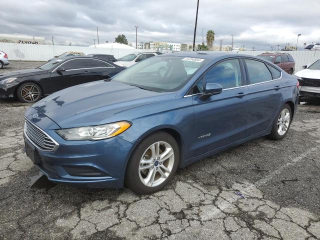 Photo 1 from auction – 2018 FORD FUSION SE with VIN 3FA6P0LU2JR204309