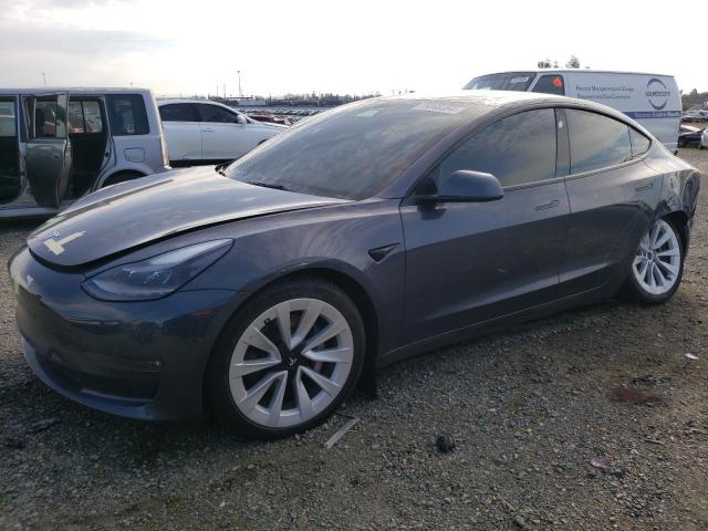 TESLA MODEL 3 2022 with VIN 5YJ3E1EB7NF122832 - Photo from auction