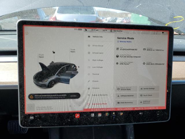 Photo 9 from auction – 2023 TESLA MODEL 3 with VIN 5YJ3E1EA6PF486783