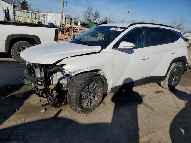 HYUNDAI TUCSON BLU 2022 with VIN KM8JBCA14NU030010 - Photo from auction