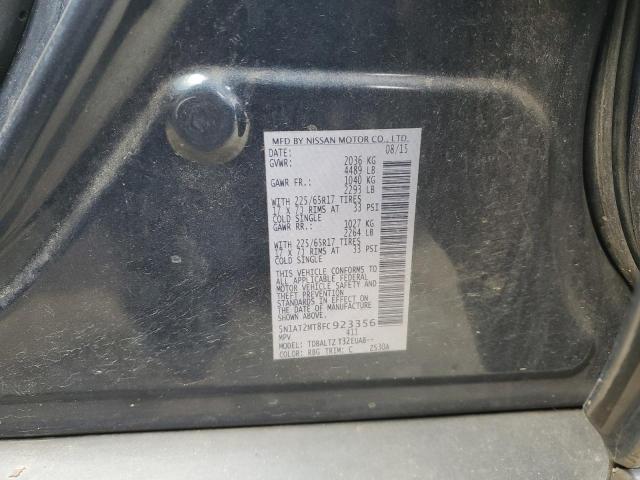 Photo 14 from auction – 2015 NISSAN ROGUE S with VIN 5N1AT2MT8FC923356