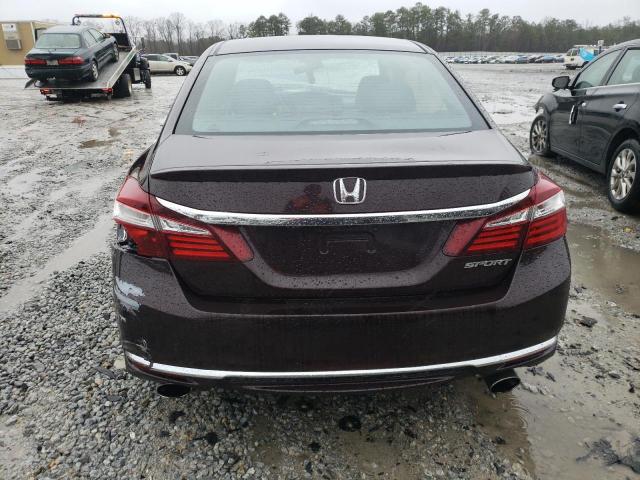 Photo 6 from auction – 2016 HONDA ACCORD SPO with VIN 1HGCR2F57GA080274