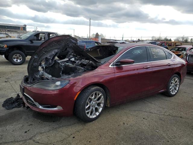 CHRYSLER 200 C 2015 with VIN 1C3CCCEG2FN648757 - Photo from auction
