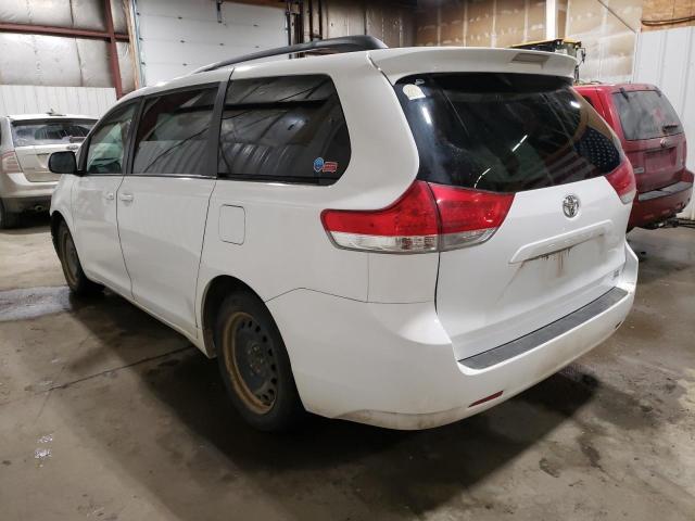 Photo 2 from auction – 2011 TOYOTA SIENNA LE with VIN 5TDJK3DC3BS003480