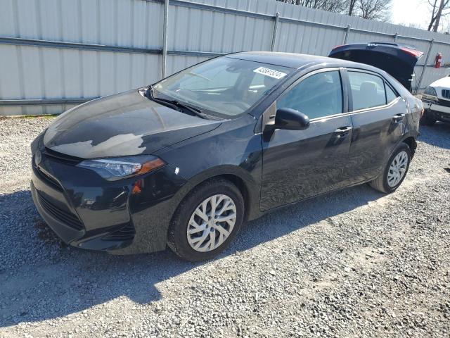 TOYOTA COROLLA L 2018 with VIN 5YFBURHE0JP753827 - Photo from auction
