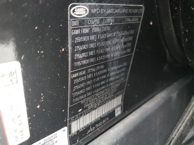 Photo 14 from auction – 2019 LAND ROVER RANGE ROVE with VIN SALWR2RE6KA824780