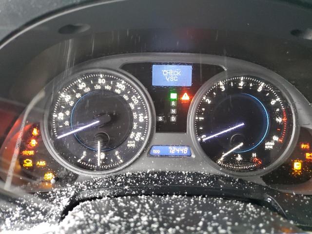 Photo 9 from auction – 2008 LEXUS IS 250 with VIN JTHCK262485020633