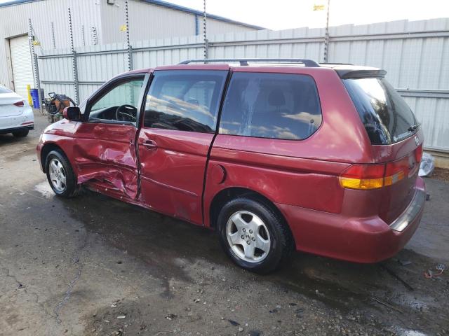 Photo 2 from auction – 2002 HONDA ODYSSEY EX with VIN 2HKRL18662H540620