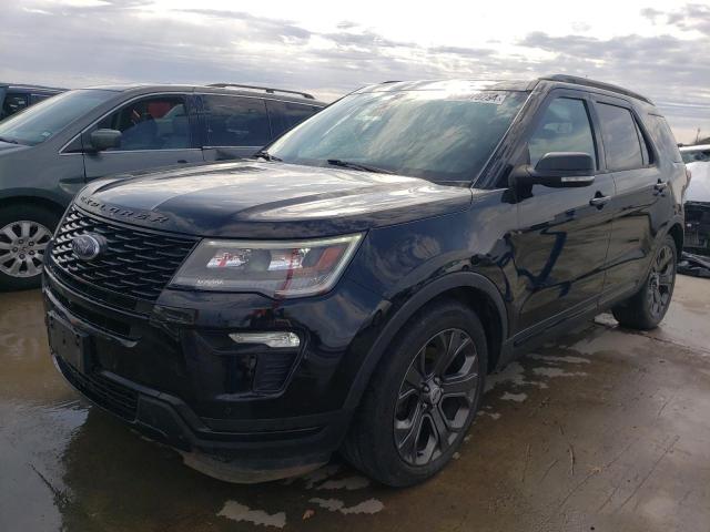 FORD EXPLORER S 2018 with VIN 1FM5K8GT2JGA45041 - Photo from auction