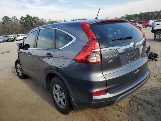 Photo 2 from auction – 2016 HONDA CR-V LX with VIN 2HKRM3H34GH520971