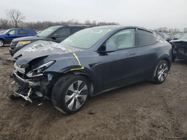 TESLA MODEL Y 2021 with VIN 5YJYGDEE0MF069644 - Photo from auction