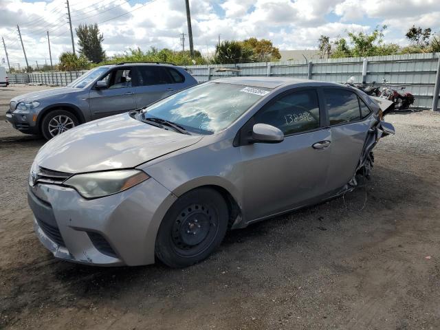 TOYOTA COROLLA L 2014 with VIN 2T1BURHE6EC022244 - Photo from auction