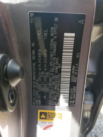 Photo 14 from auction – 2019 TOYOTA HIGHLANDER with VIN 5TDJZRFH3KS627092