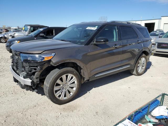 FORD EXPLORER L 2021 with VIN 1FMSK8FH3MGA40385 - Photo from auction