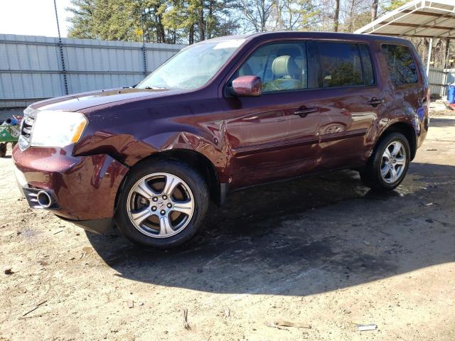 Photo 1 from auction – 2013 HONDA PILOT EXL with VIN 5FNYF3H51DB041781