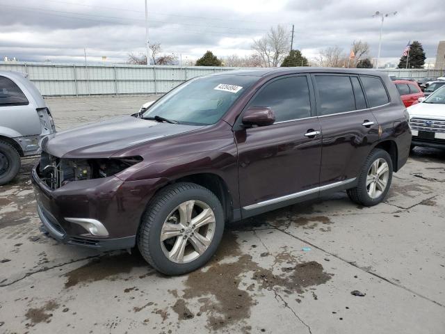 TOYOTA HIGHLANDER 2012 with VIN 5TDDK3EH0CS175037 - Photo from auction
