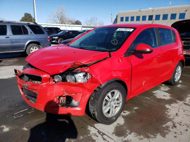 CHEVROLET SONIC LT 2016 with VIN 1G1JC6SH0G4154771 - Photo from auction