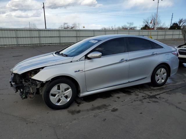 HYUNDAI SONATA HYB 2012 مع رقم تعريف المركبة KMHEC4A40CA033015 - صورة من المزاد