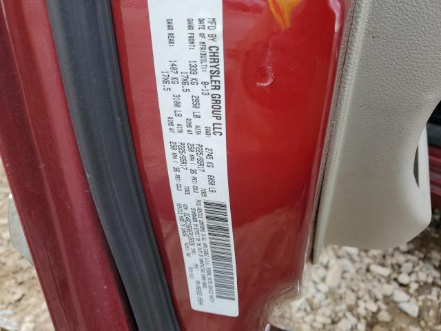 Photo 14 from auction – 2014 CHRYSLER TOWN & COU with VIN 2C4RC1BG0ER126936