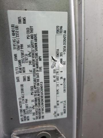 Photo 14 from auction – 2014 FORD ESCAPE SE with VIN 1FMCU9G93EUC09013