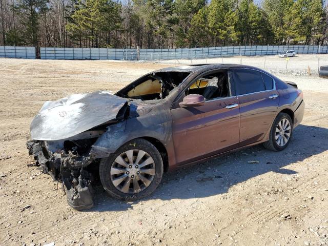 HONDA ACCORD EXL 2015 with VIN 1HGCR2F86FA027882 - Photo from auction