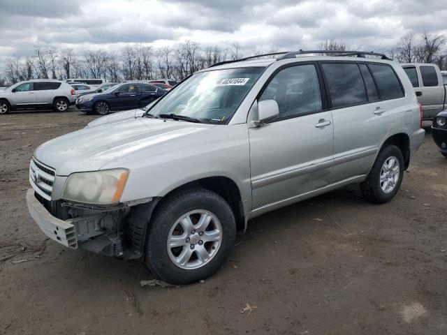 TOYOTA HIGHLANDER 2003 with VIN JTEHF21A330110450 - Photo from auction