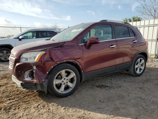 CHEVROLET TRAX LTZ 2016 with VIN 3GNCJMSB6GL164213 - Photo from auction