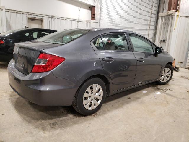 Photo 3 from auction – 2012 HONDA CIVIC LX with VIN 19XFB2F50CE005035