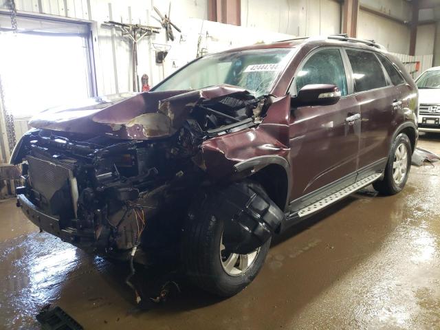 KIA SORENTO BA 2012 with VIN 5XYKT4A63CG221973 - Photo from auction