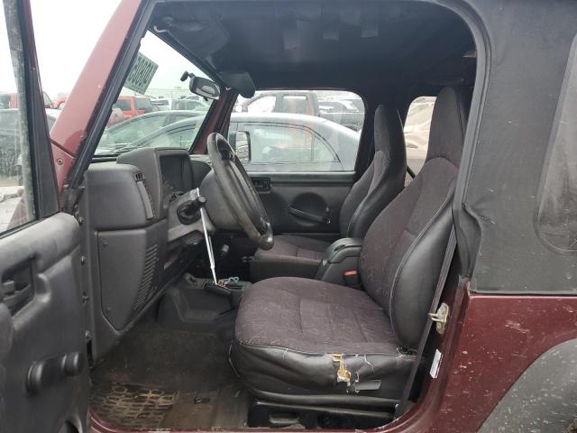 Photo 7 from auction – 2002 JEEP WRANGLER / with VIN 1J4FA49S62P724122
