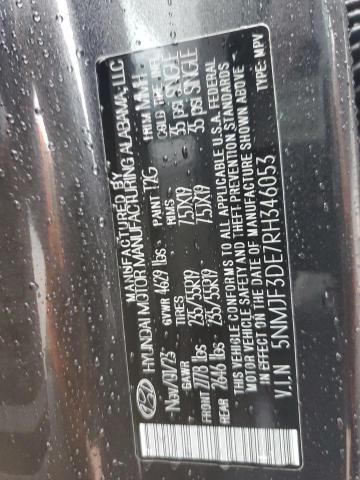 Photo 14 from auction – 2024 HYUNDAI TUCSON SEL with VIN 5NMJF3DE7RH346053