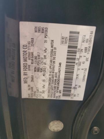 Фото 14 с аукциона – 2010 FORD EXPLORER X с VIN 1FMEU6DE5AUA01346
