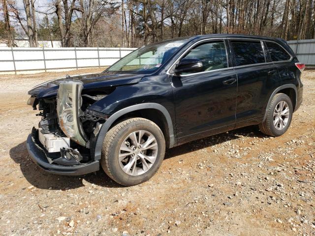 TOYOTA HIGHLANDER 2015 with VIN 5TDZKRFH0FS041026 - Photo from auction
