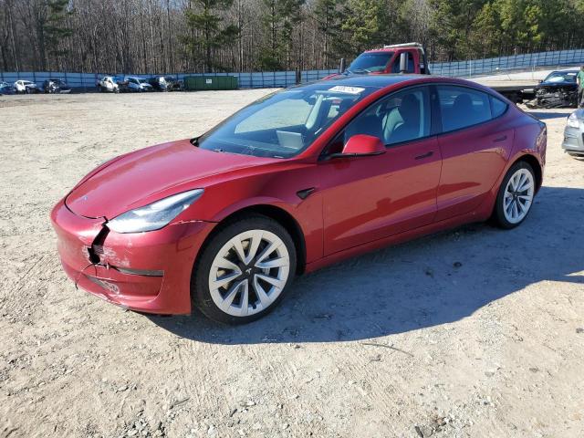 TESLA MODEL 3 2021 with VIN 5YJ3E1EA0MF856668 - Photo from auction