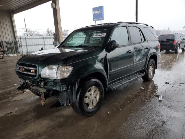 TOYOTA SEQUOIA LI 2001 with VIN 5TDBT48A31S030807 - Photo from auction