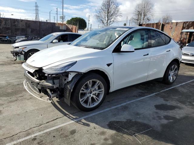 TESLA MODEL Y 2021 مع رقم تعريف المركبة 5YJYGDEE8MF282566 - صورة من المزاد