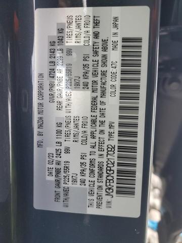 Photo 14 from auction – 2023 MAZDA CX-5 PREFE with VIN JM3KFBCM3P0217092