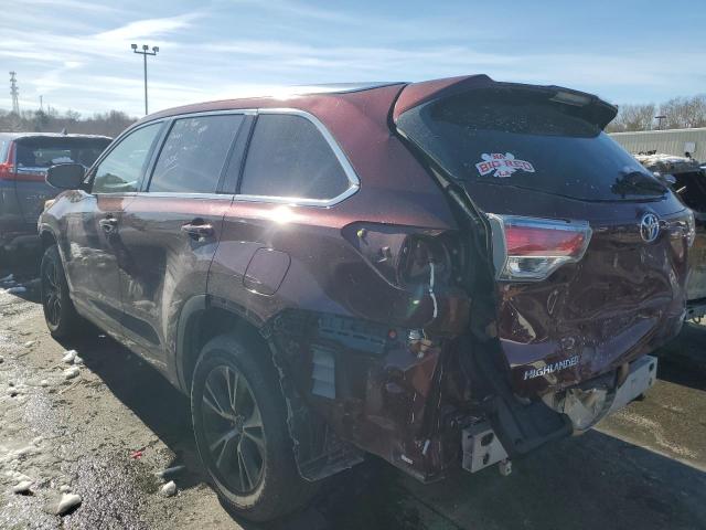 Photo 2 from auction – 2016 TOYOTA HIGHLANDER with VIN 5TDJKRFH6GS352300