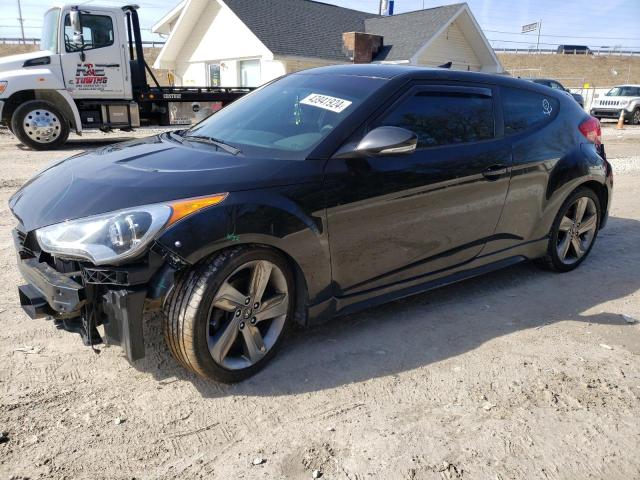 HYUNDAI VELOSTER T 2013 with VIN KMHTC6AE9DU151608 - Photo from auction