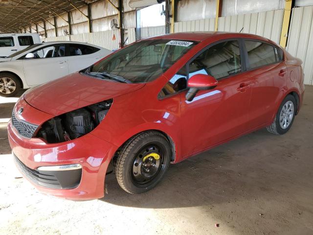 KIA RIO LX 2017 with VIN KNADM4A34H6006816 - Photo from auction