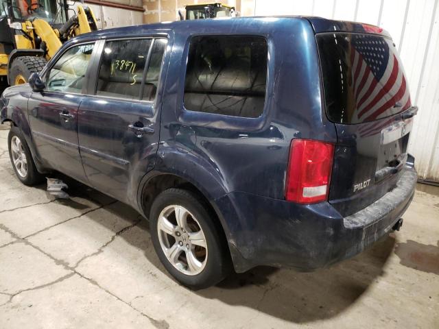 Photo 2 from auction – 2012 HONDA PILOT 4X4 with VIN 5FNYF4H4XCB003624