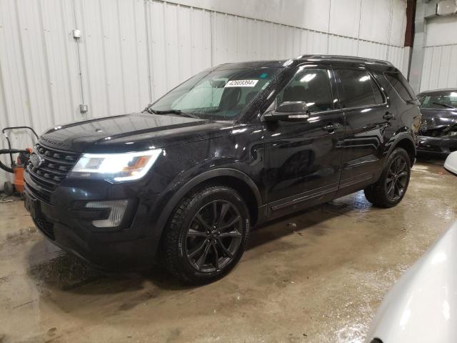 FORD EXPLORER X 2017 with VIN 1FM5K8D83HGB61570 - Photo from auction