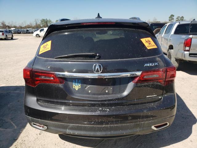 Photo 6 from auction – 2014 ACURA MDX TECHNO with VIN 5FRYD4H47EB017603