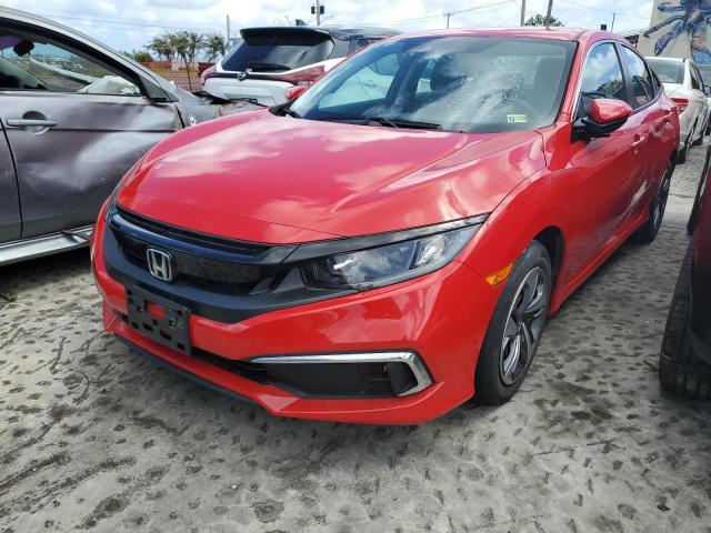 HONDA CIVIC LX 2019 with VIN 2HGFC2F60KH578091 - Photo from auction