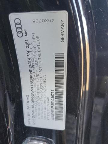 Photo 12 from auction – 2015 AUDI A5 PREMIUM with VIN WAUMFAFR3FA036731